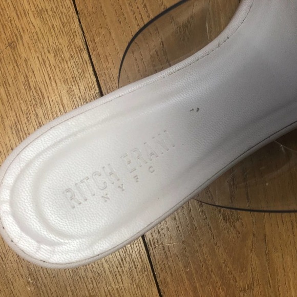 Ritch Erani NYFC Barbara Clear Acrylic Heel Sandal - Picture 4 of 9